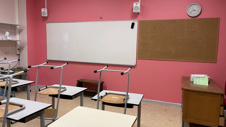 Salle de classe: un coup de frais!