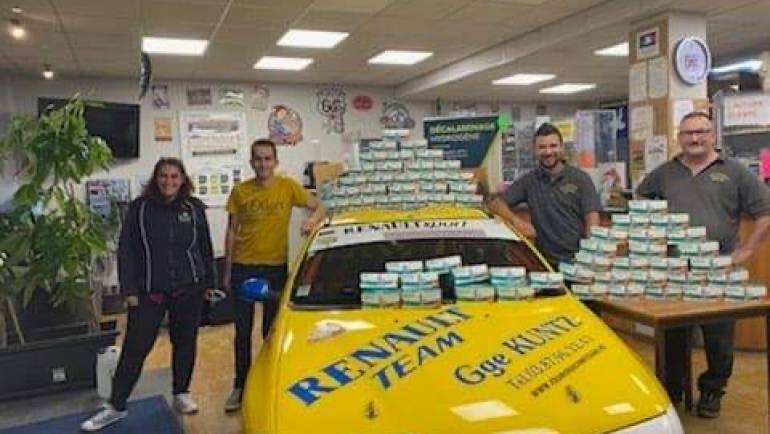 Des Masques pour les écoliers – Garage Kuntz