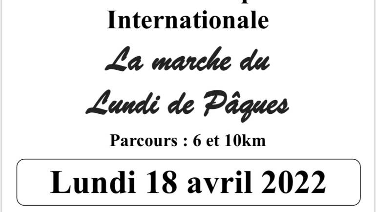 Marche populaire – Pâques