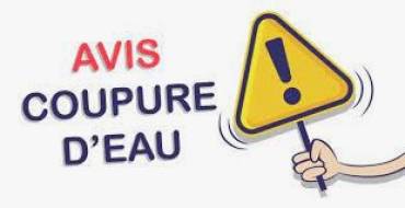 Nouvelle coupure d&rsquo;eau pour réparation