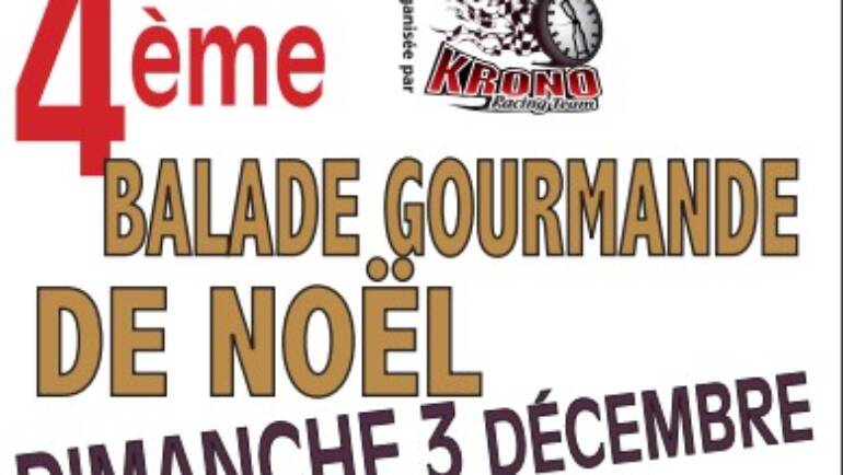 4ème Marche Gourmande de Noël