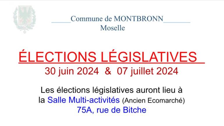 Lieu des Elections législatives