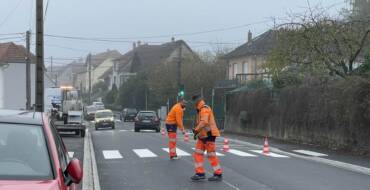 Marquage au sol – 9 Novembre