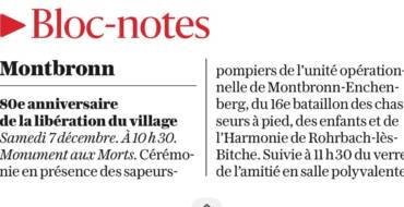 Winterfest – 07/12/2024 10h30 Commémoration