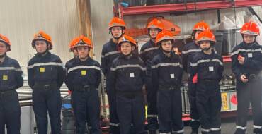 Félicitations aux jeunes sapeurs pompiers