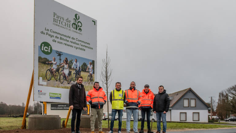 Nouvelle piste cyclable