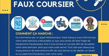 Escroquerie au faux-coursier
