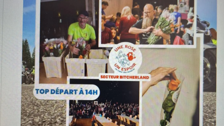 Une Rose Un Espoir – bénévols venez aider ;-)